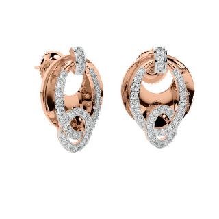 Emilia Round Diamond Stud Earrings